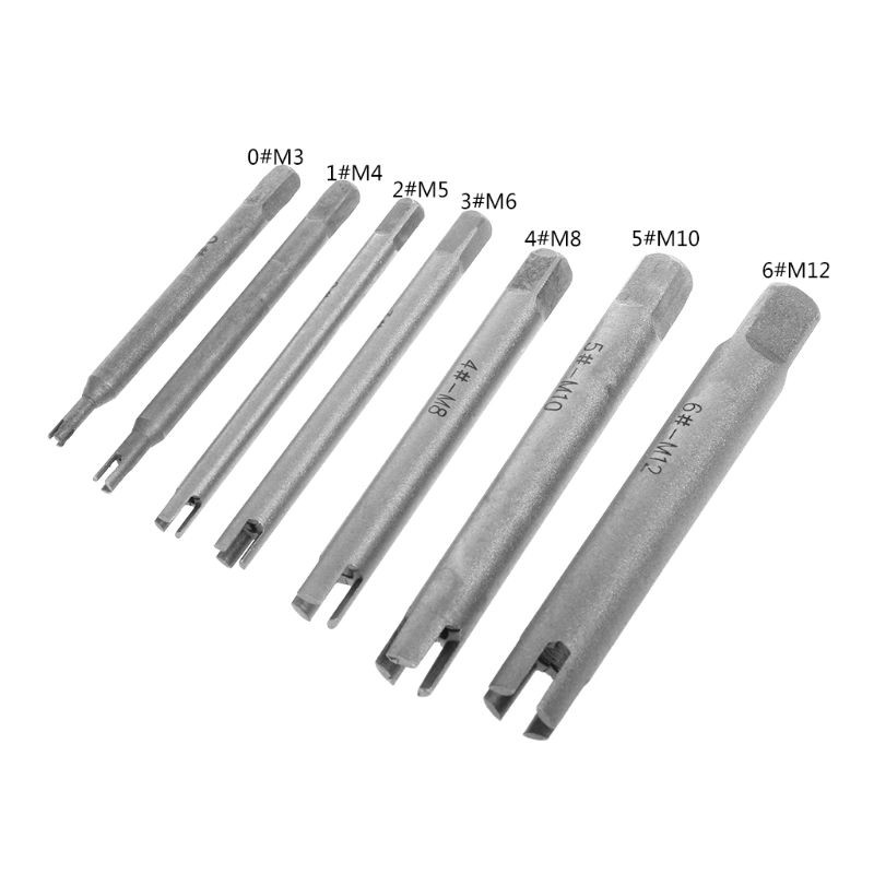 Broken Tap Extractor Guide Easy Out Wire Screw Remover Tools Drill Bit With