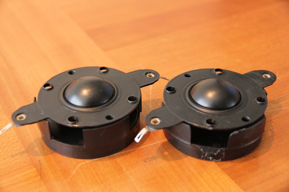 pr Audax Polydax 1" polymer dome tweeter replacement diaphragms 4ohm voice coils