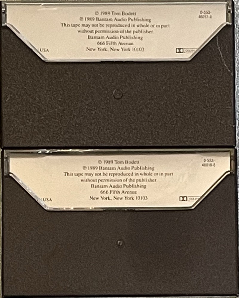 "SMALL COMFORTS" Part One & Part Two Cassette - by: Tom Bodett