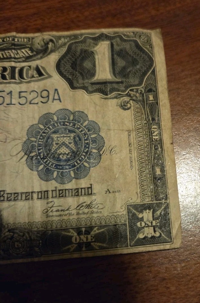 1899 1 silver certificate Black Eagle
