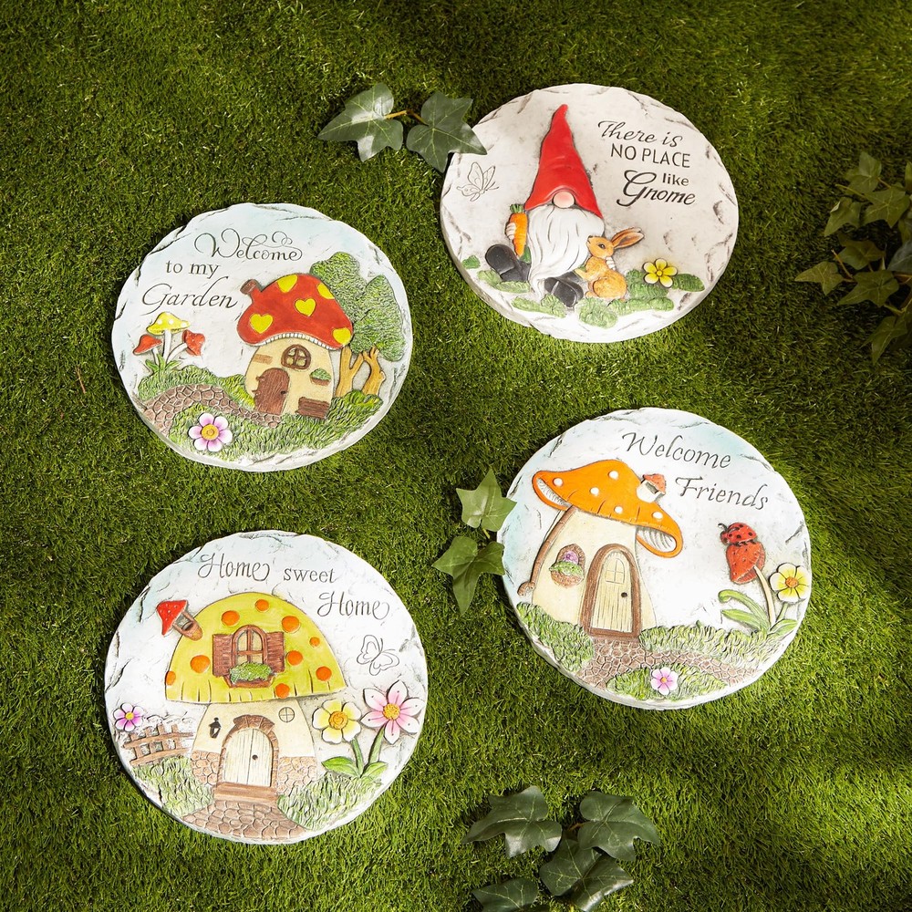 Accent Plus Welcome Friends Stepping Stone