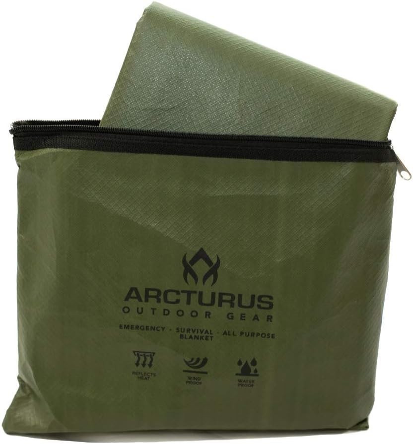 Heavy Duty Survival Blanket - Waterproof & Windproof
