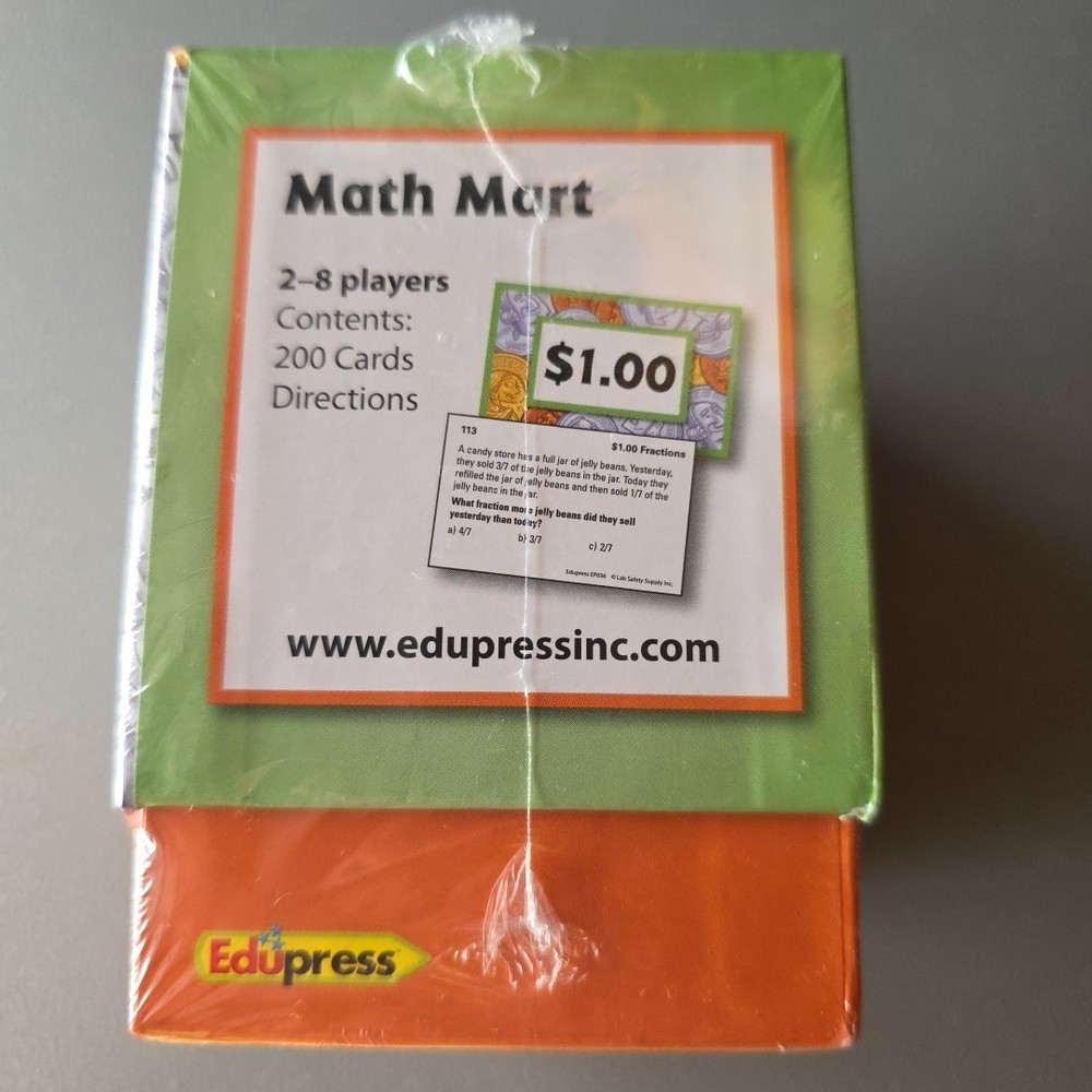 Edumart Math Mart Game Grades 2-3
