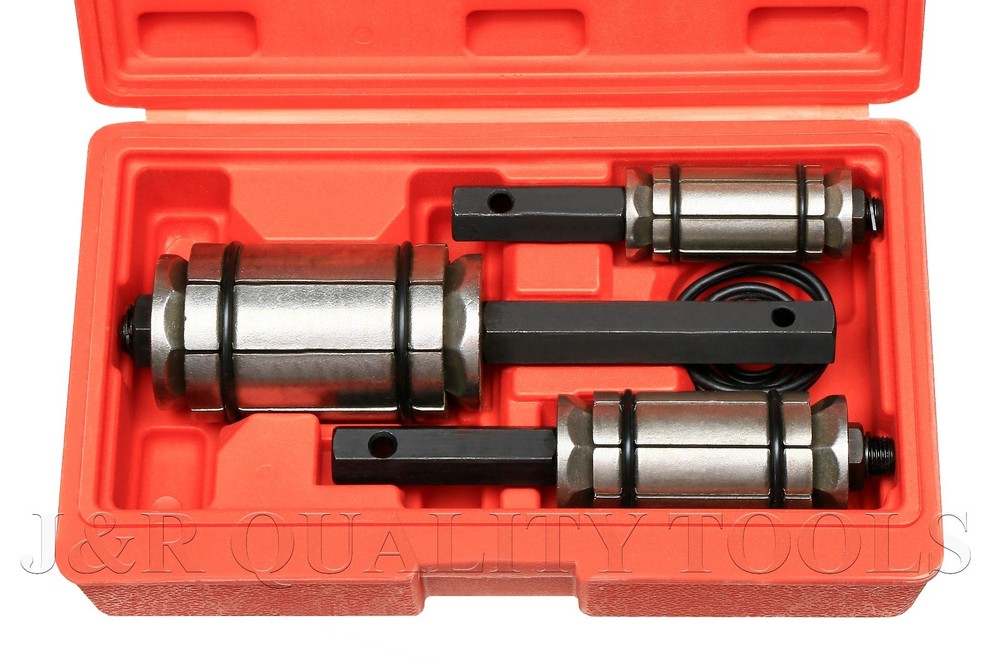 3 PC TAIL PIPE EXPANDER EXHAUST PIPES MUFFLER SPREADER TOOL SET SPREADING KIT
