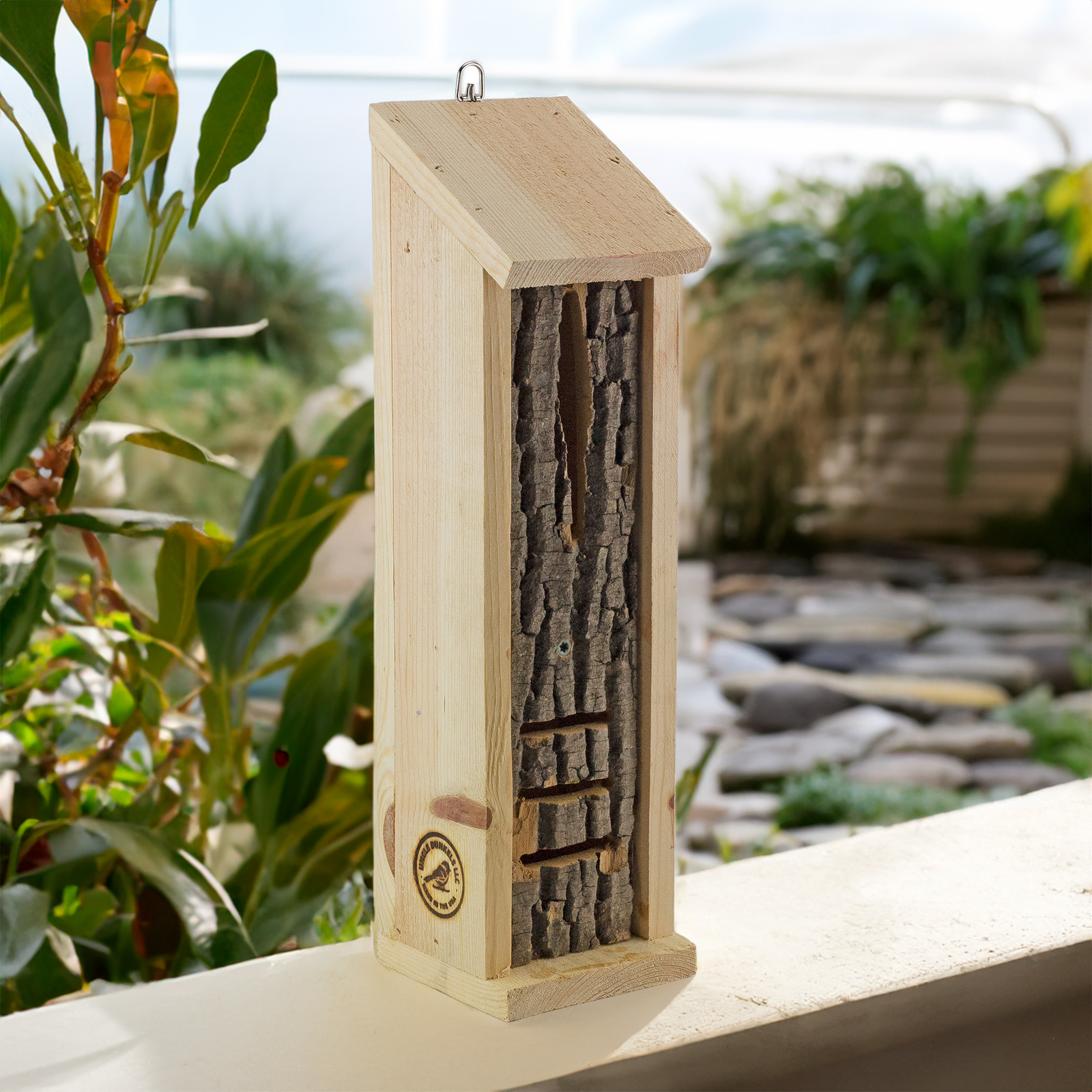 Rustic Handmade Ladybug House; Backyard Insect Hotel and Shelter