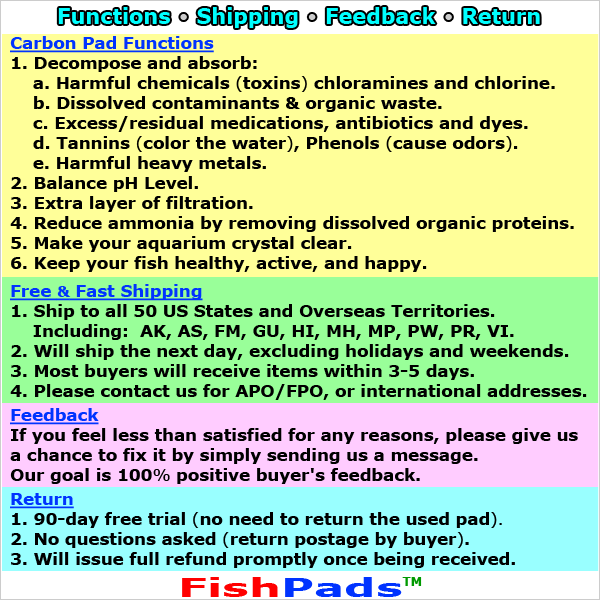 For Aqueon Filter Cartridge Medium QuietFlow 5 10 LED Pro Compatible Generic Pad