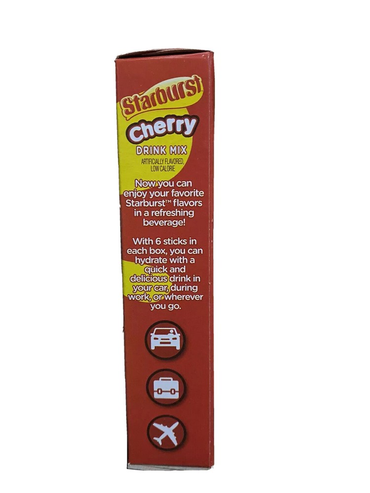Starburst Cherry Singles Drink Mix 3 Pack