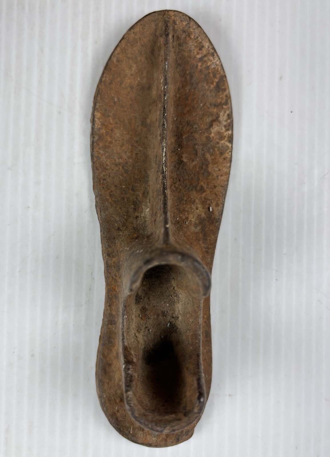 Cast Iron Cobbler Shoe Form Small Child Vintage Antique? 5.5” Small