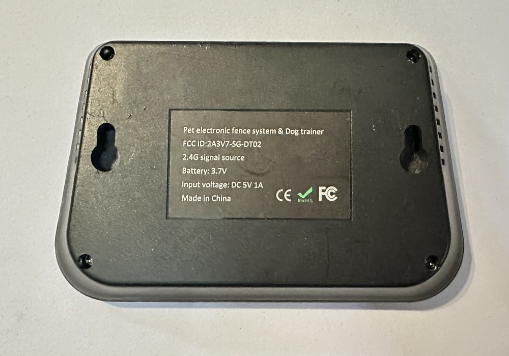 Rechargeable Portable Dog Fence Remote Controller (controller Only)