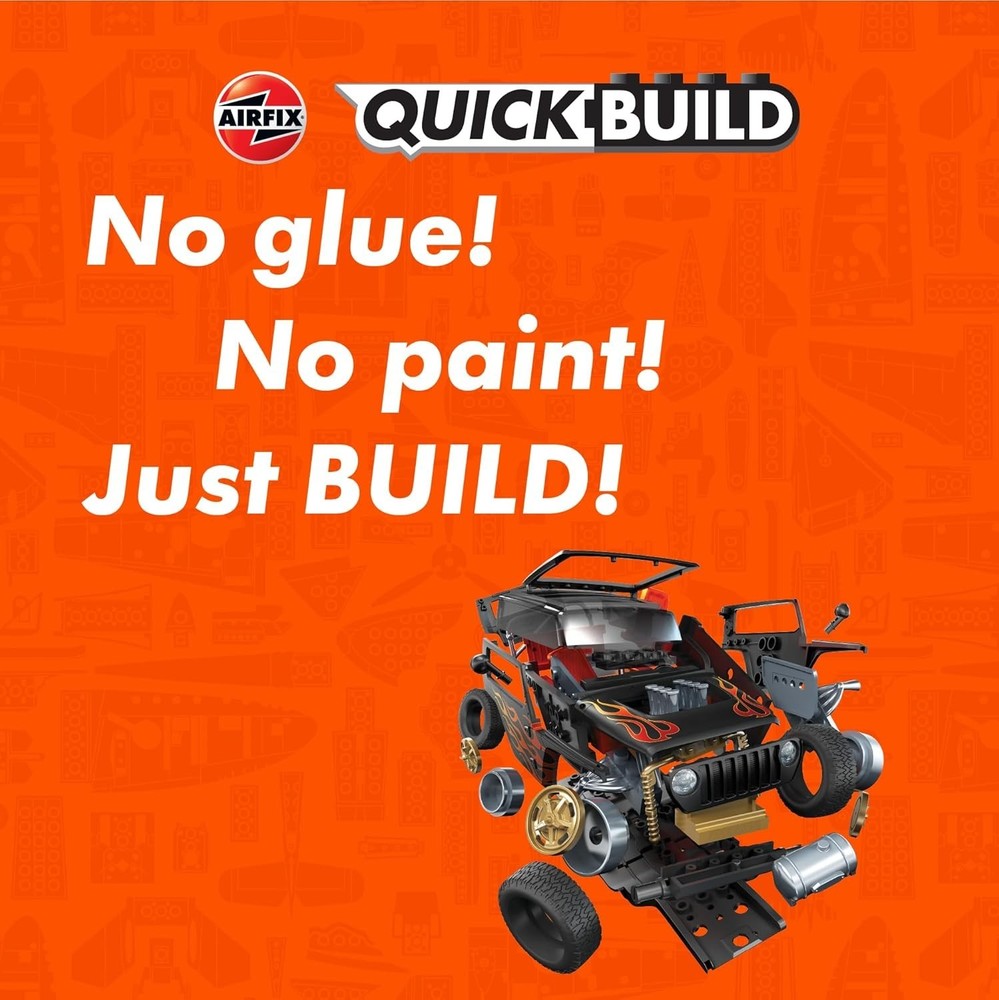 Airfix QuickBuild Snap Jeep Quicksand Concept J6038