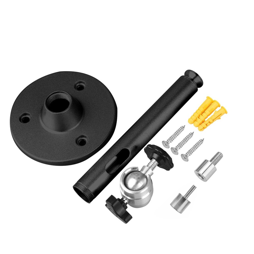 Black Universal Mount for Mini Projector and Digital Camera with 3 Adapters