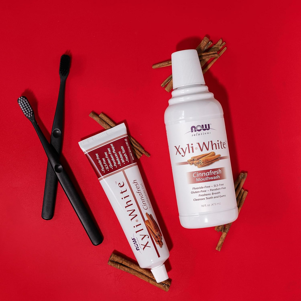 Solutions, Xyliwhite™ Toothpaste Gel, Cinnafresh, Cleanses and Whitens, Clean...