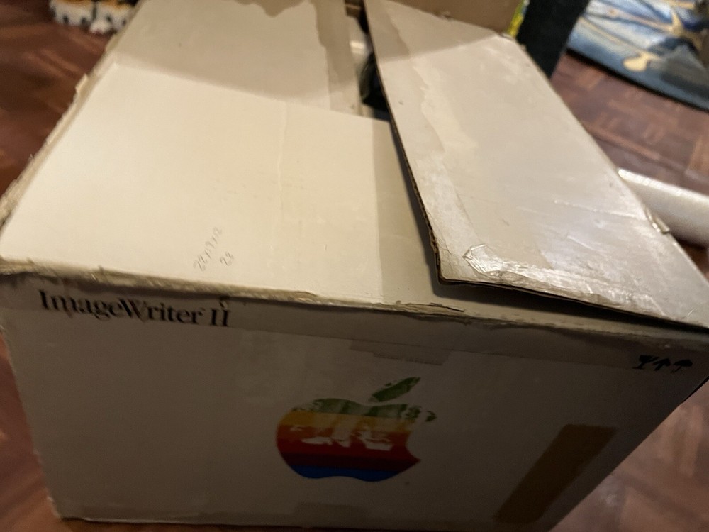 Apple ImageWriter II Dot Matrix Printer Power Tested