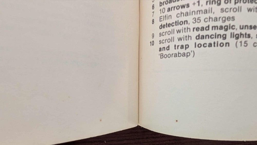 Dungeons & Dragons U3 Final Enemy (Rusting Staples)(Missing Page)(See Photos)