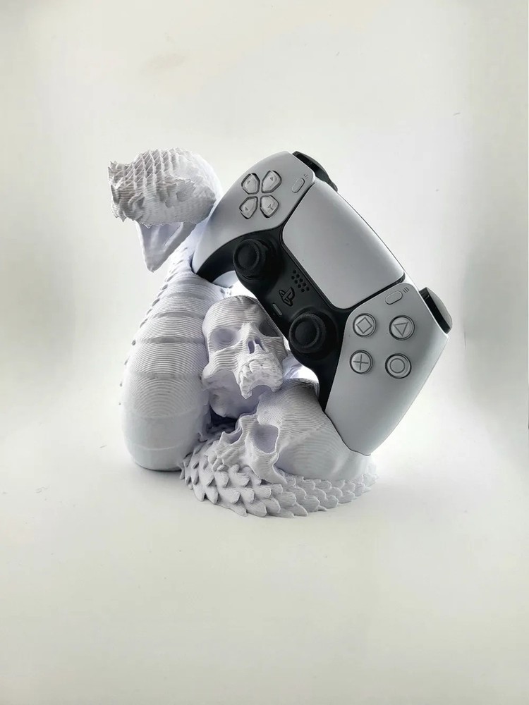 PS5 Controller Stand Holder – Snake & Skull Design for PlayStation 5
