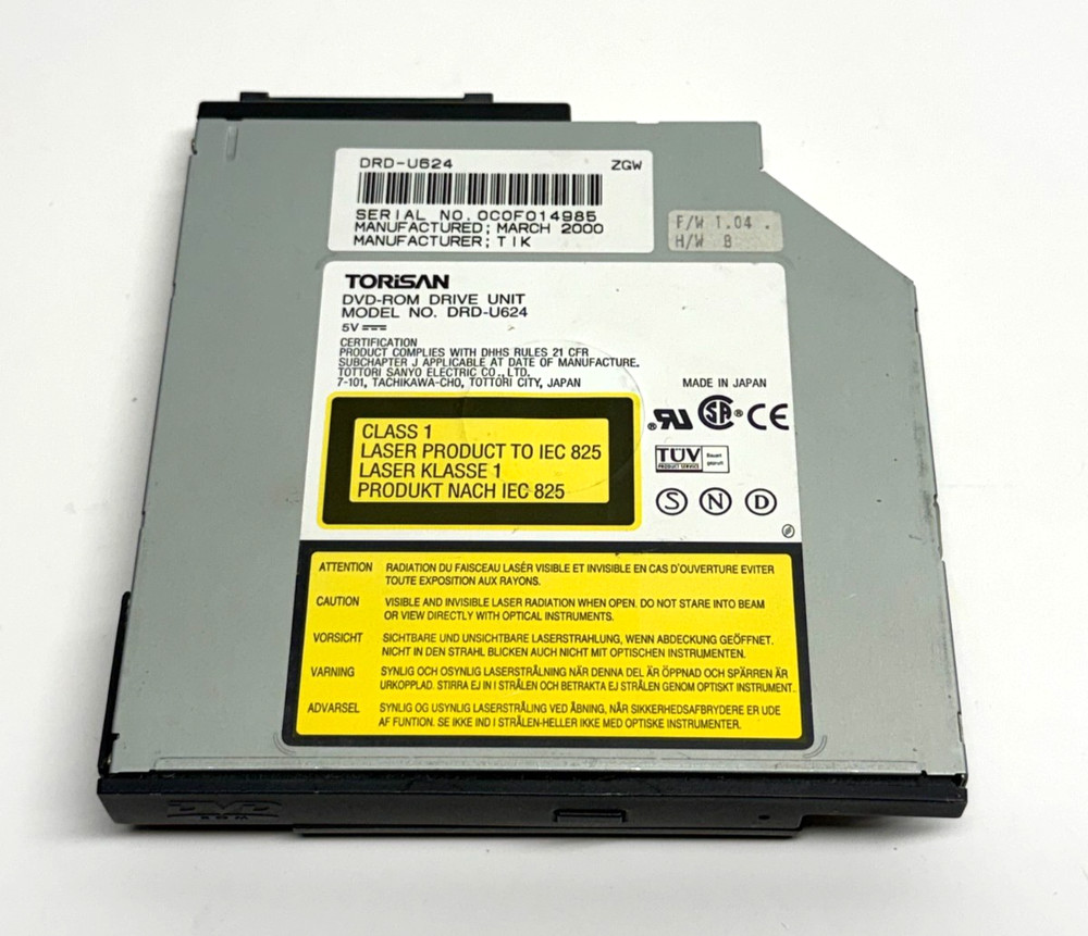 Torisan DRD-U624 DVD-ROM DRIVE IDE-Intern