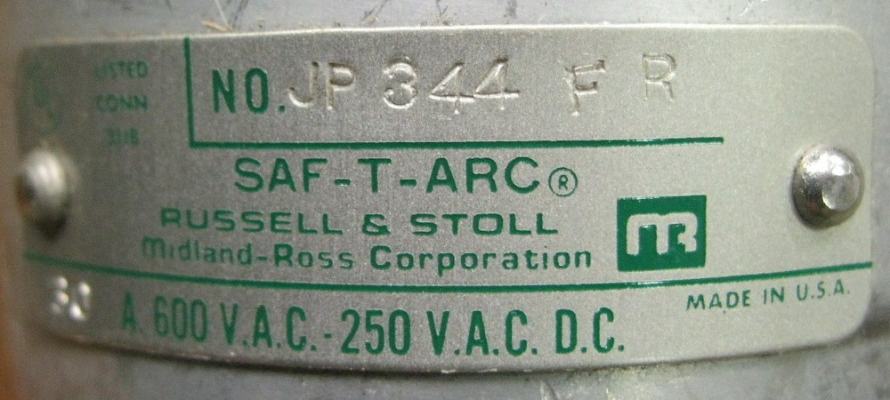 Russellstoll JP344FR Plug