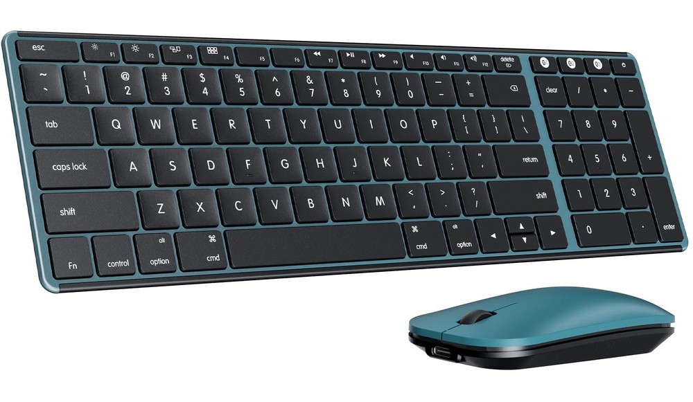 Seenda Bluetooth Keyboard And Mouse Combo, Rechargeable Slim Wireless