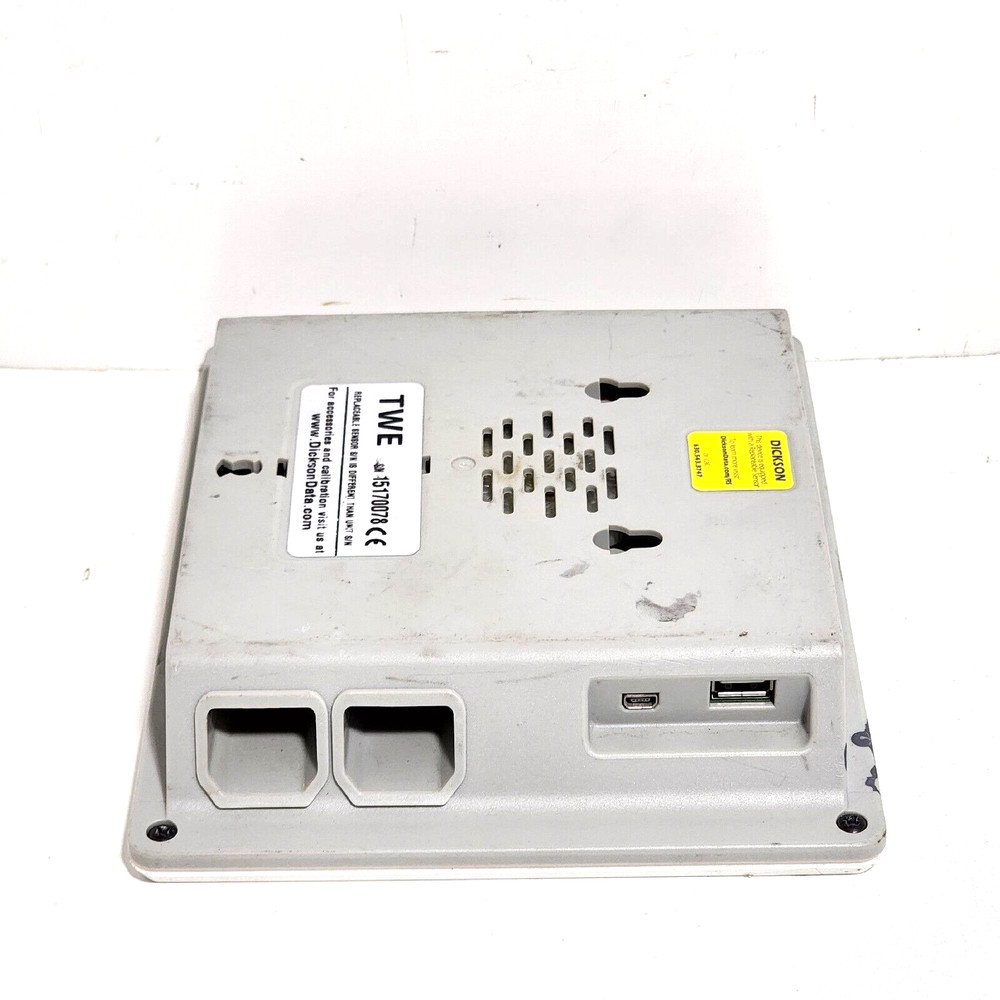 Dickson TWE Touchscreen Data Logger SOLD AS IS