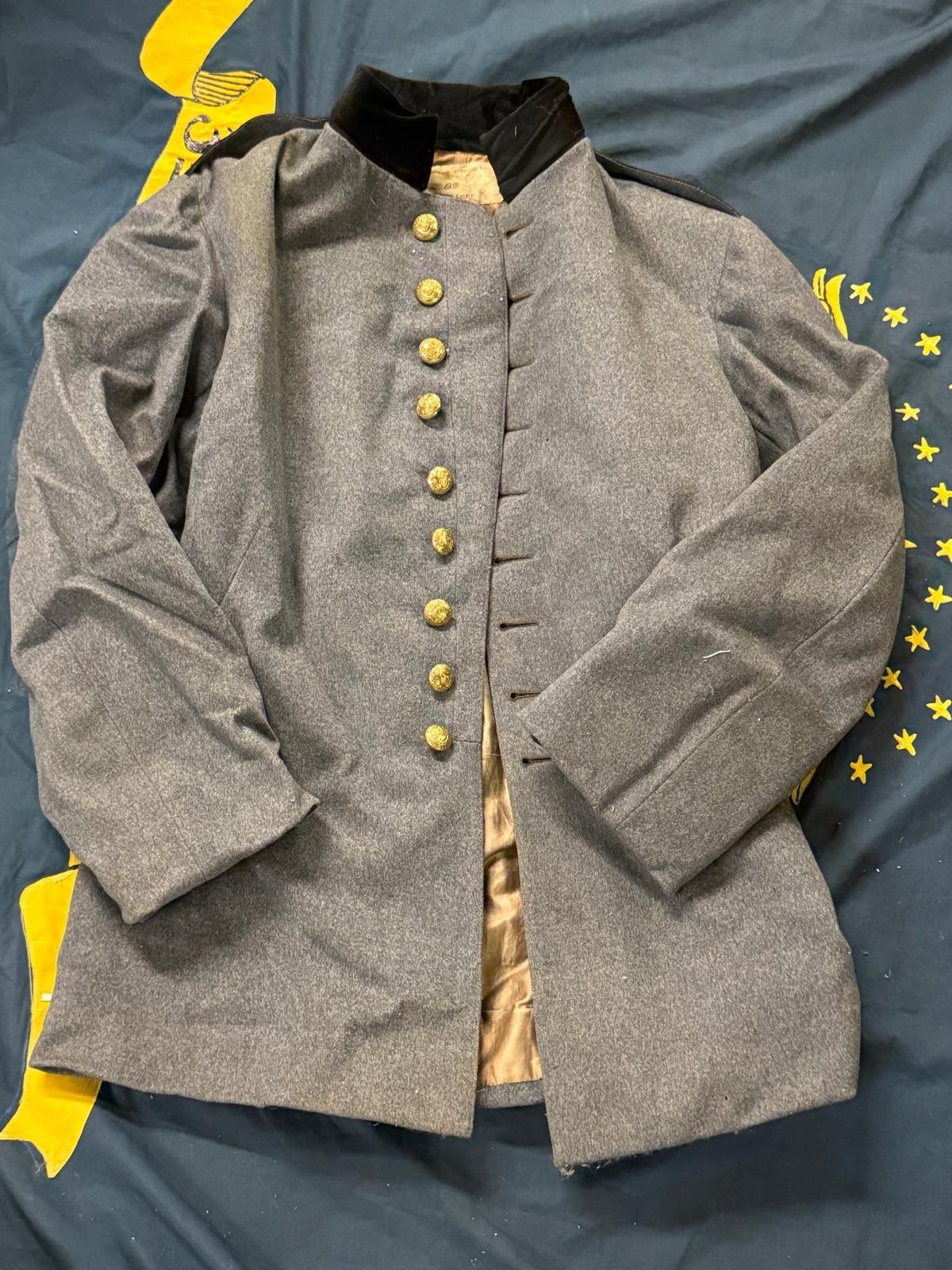 Id’d Lydecker, K Indian Wars National Guard Co. H 7th Regt. Frock Coat Jacket