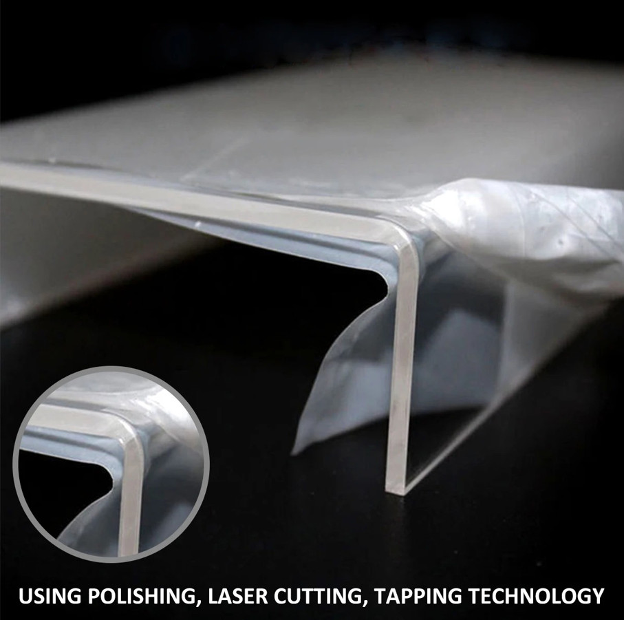 3pcs Acrylic Display Stand-Clear Riser Shelf for Jewelry Desserts & Collectibles