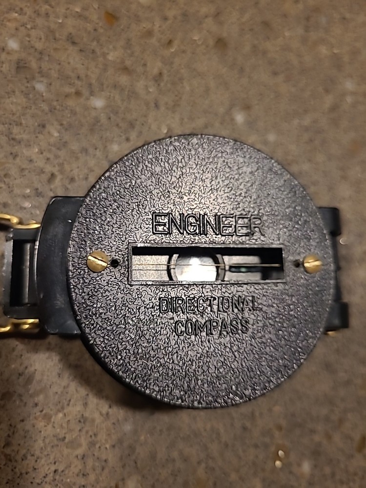 Vintage Working Academy Engineer Directional Compass