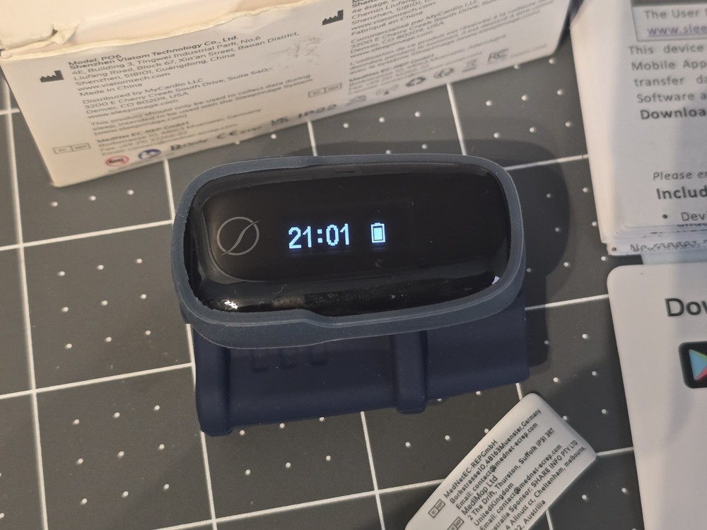 Sleepimage P06 Ring sleep home sleep test device