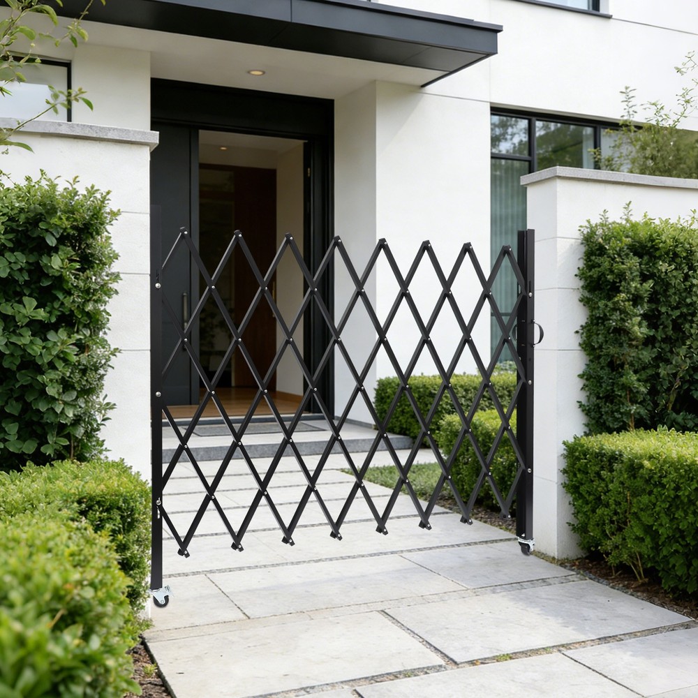 Single Security Gate Flexible Expanding Folding Security Gate Folding Door