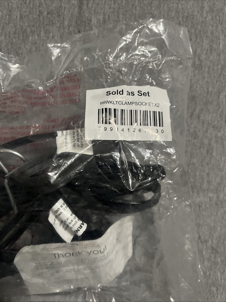 Simple Deluxe 2-Pack Brooder Clamp Light Socket 150W E26 6ft Cord NO REFLECTOR