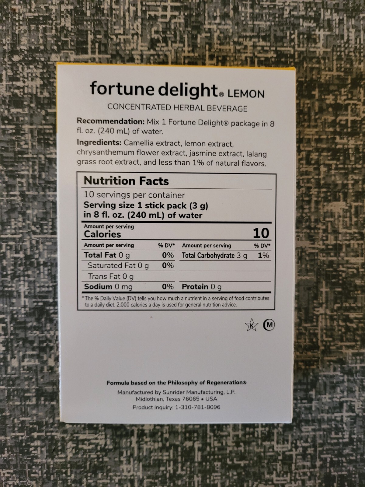 10 stick pack Fortune Delight