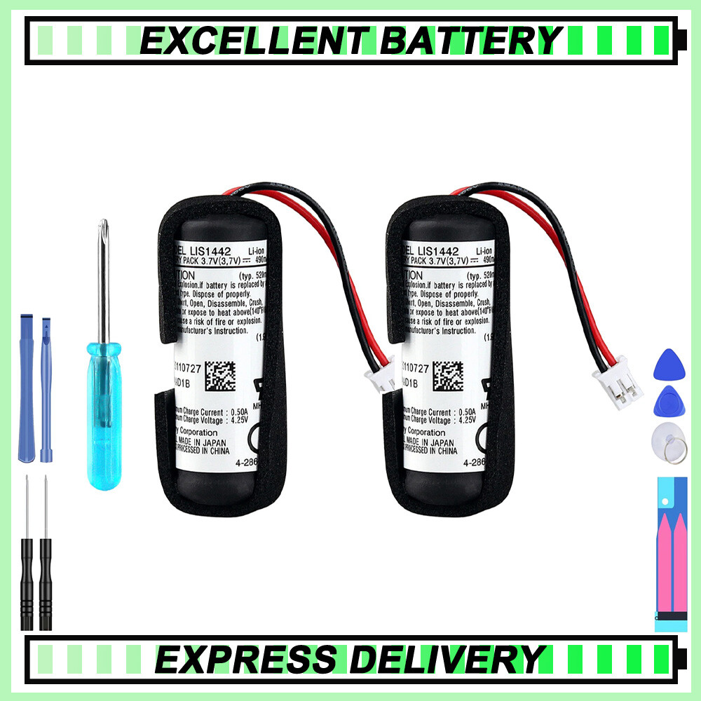 2x Replacement LIS1442 Battery for PlayStation Move Navigation Controller