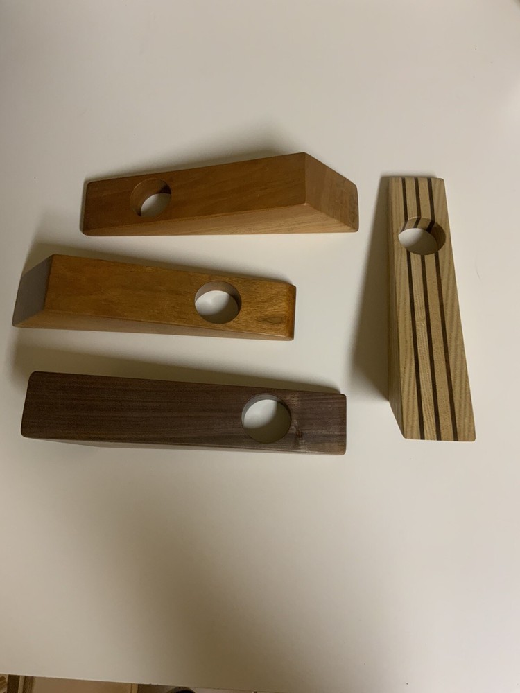 HANDMADE WOOD WINE HOLDER