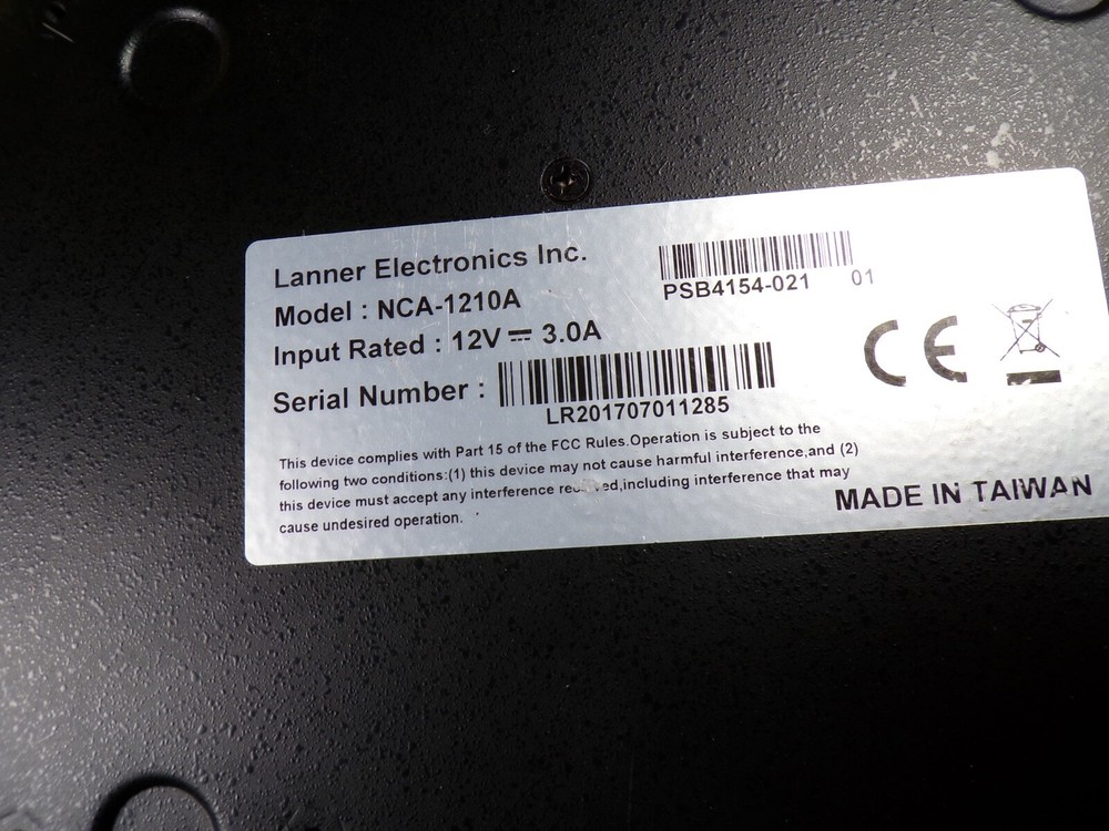 LANNER NCA-1210A NETWORK