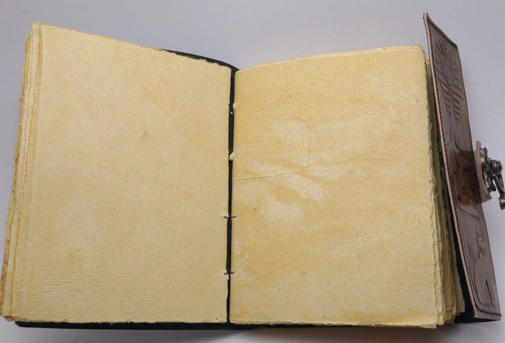 Egypt Themed Leather Journal Handmade Notebook or Diary