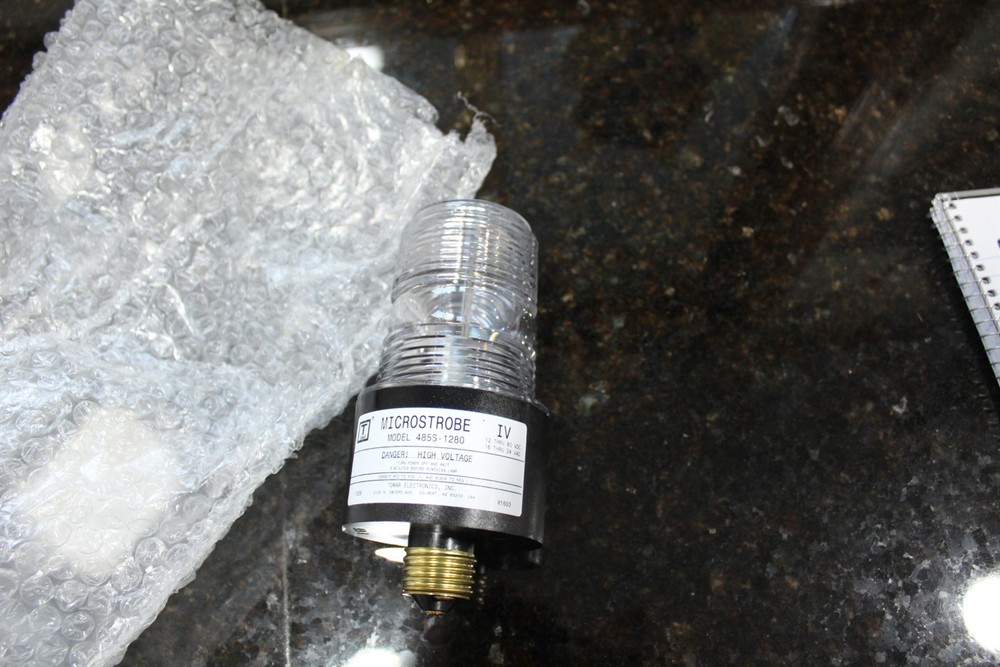 Larson Electronics FPL-80-SB White 12-24 Replacement Micro Strobe IV
