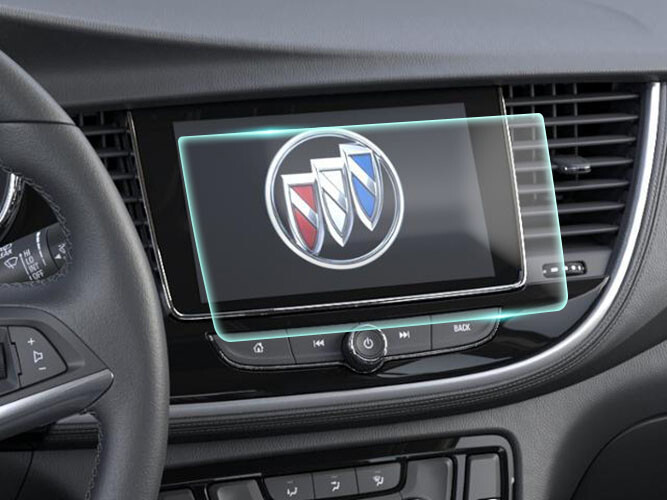 Crystal Clear Screen Protector for 2020 Buick Encore Vehicle Navigation