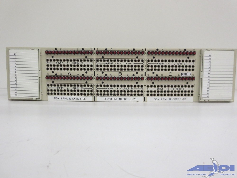 ADC 84-POSITION DSX PANEL CROSS CONNECT D1M-1B0004