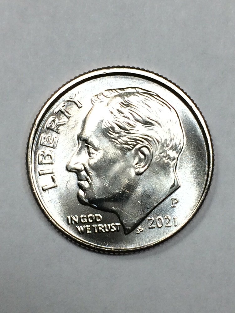 2021 P Roosevelt Dime - Brilliant Uncirculated