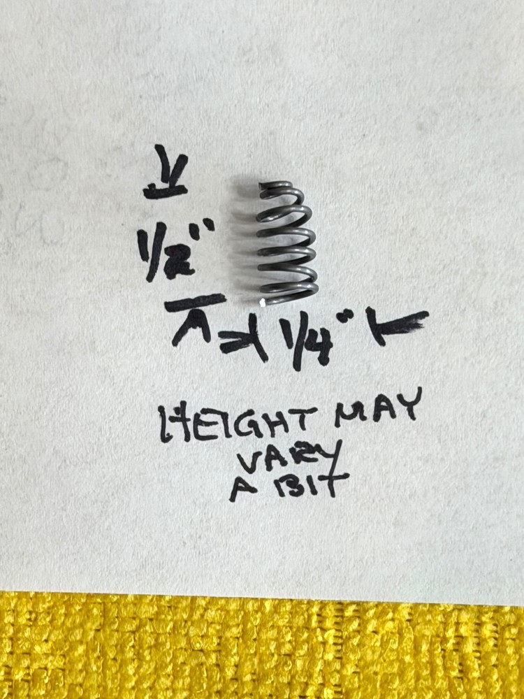 J-38 MORSE CODE KEY SPRINGS