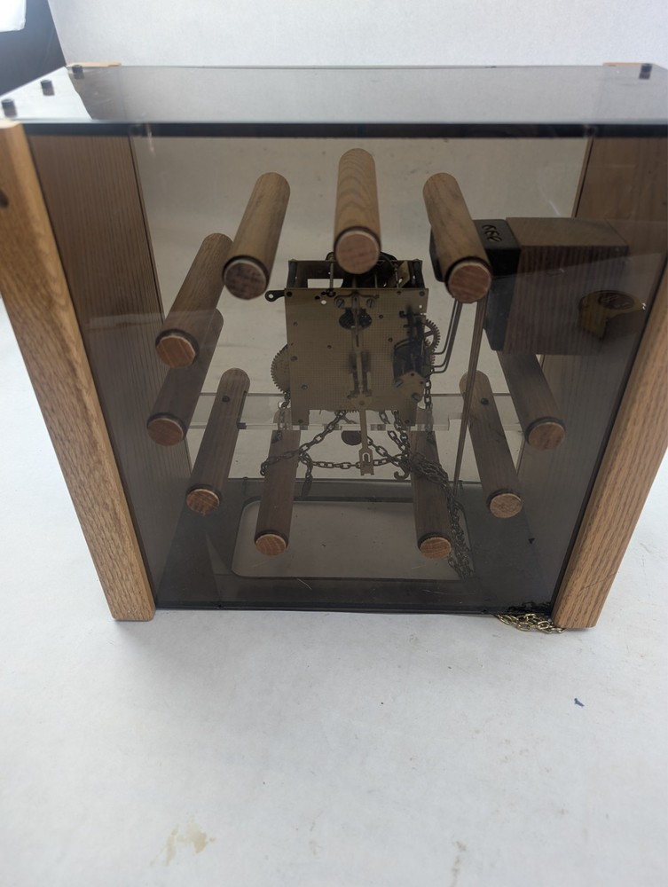 Howard Miller Translucent Wall Clock - MCM - Untested