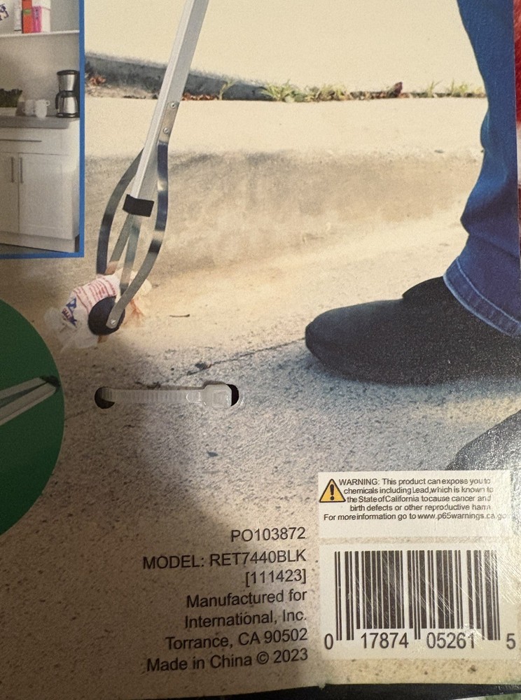 IDEAWORKS Extendable Grabber Reacher 3 Ft Folding Pickup Tool Mobility Aid