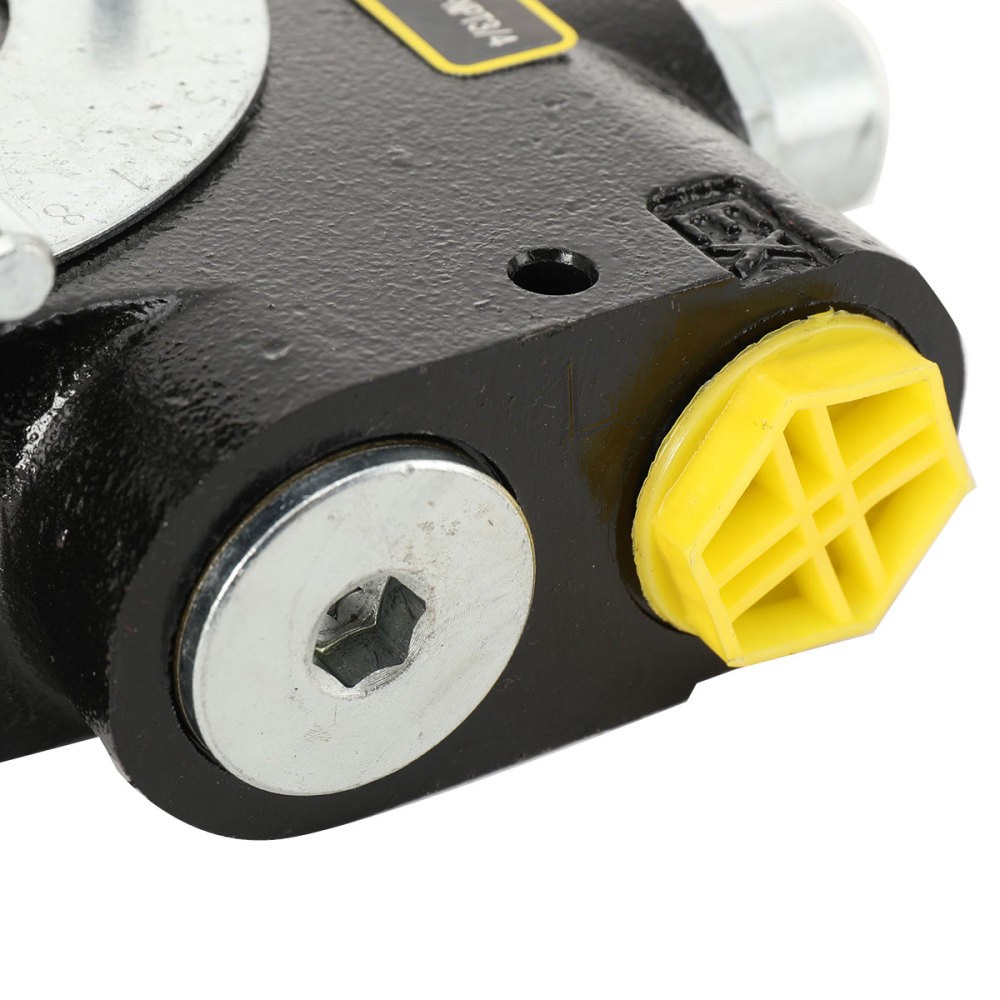 3/4” NPT Hydraulic Variable Flow Control Valve w/ Relief Adjustable 0-30 GPM