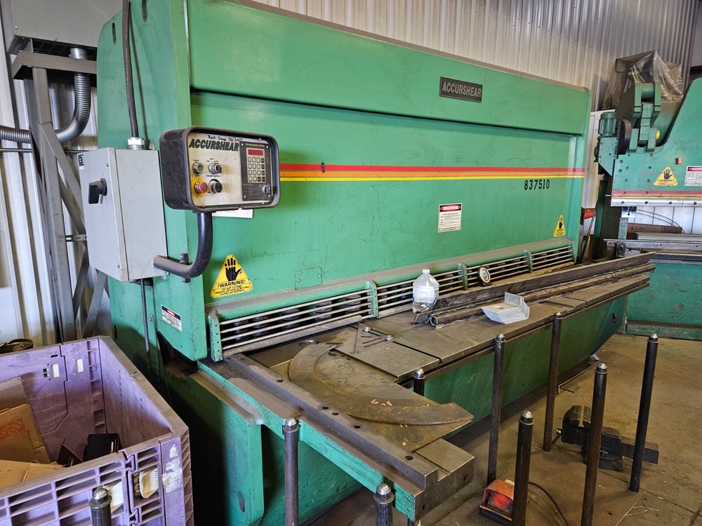 1999 Accurshear Model 837510
