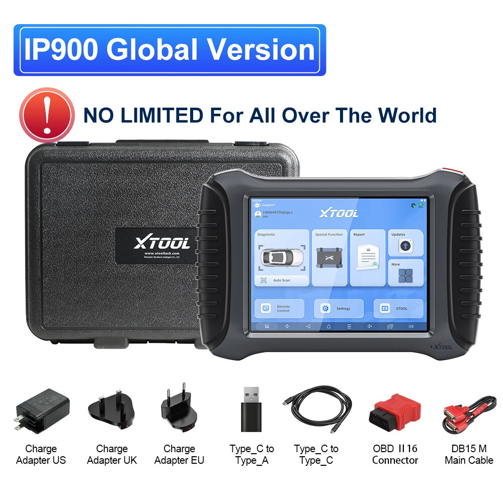 2024 XTOOL IP900 Ke!y Programmer Auto All System Diagnostic Tool FCA AutoAuth