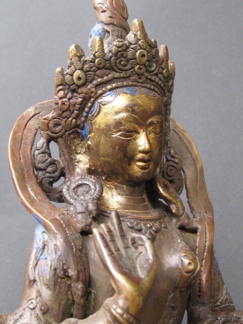 Tara In Bronze From Tibet