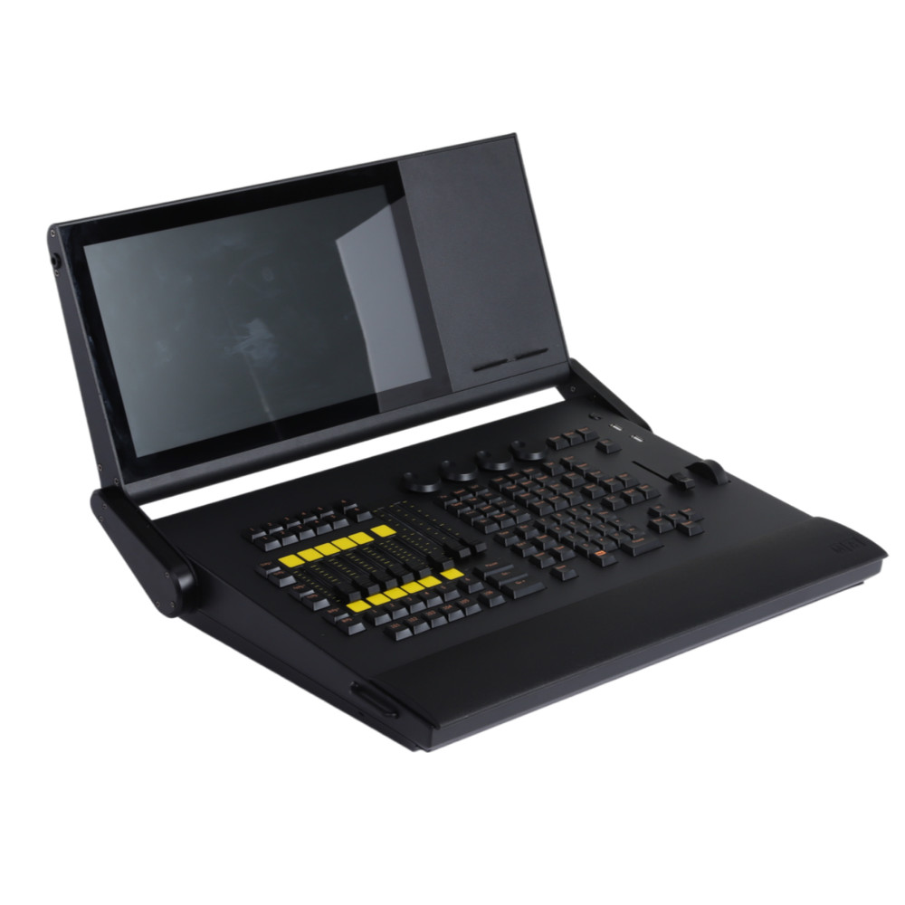 new motorized onpc controller command wing 2 rgb led fader control/display +case