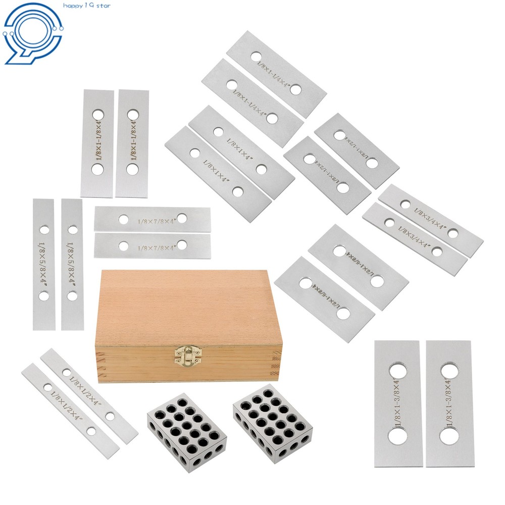 1/8" x 4" 10-Pair Precision Parallels with Matched 1-2-3 Blocks