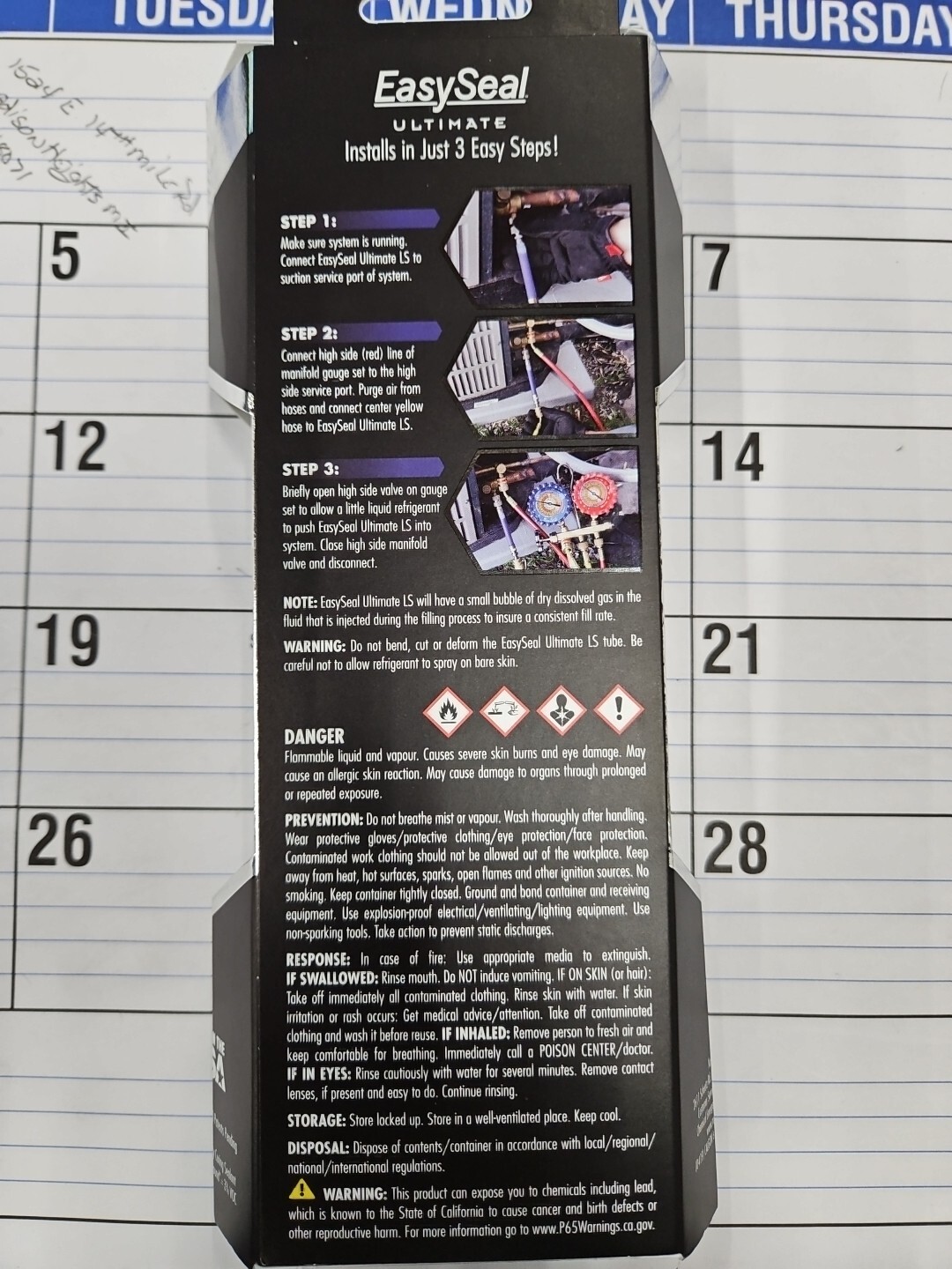 nu-calgon easy seal Ultimate 2-10 ton system 405008