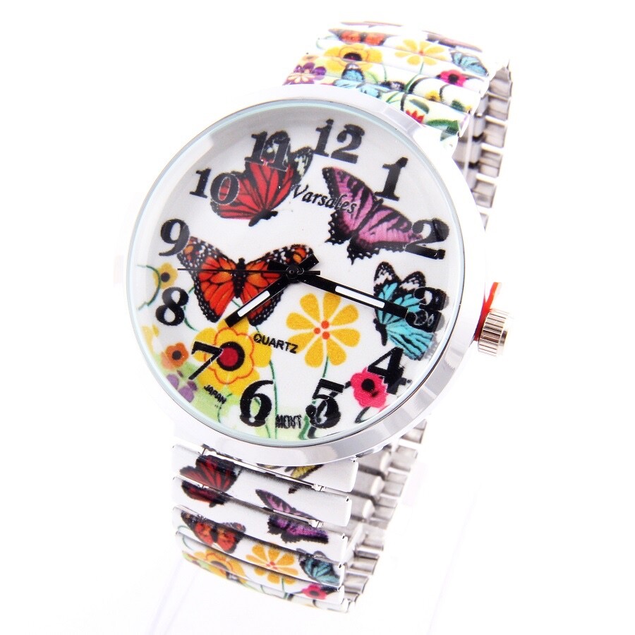 Beautiful Butterflies Stretch Watch
