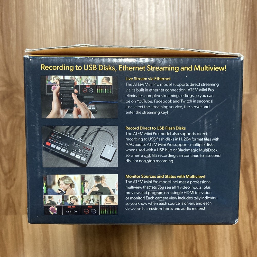 Blackmagic Atem Mini Pro Switcher